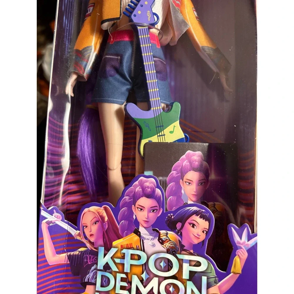 SINGING K-Pop Demon Hunters 3 Fashion Dolls Musical NIB‎